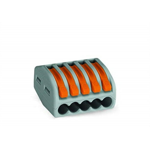 WAGO 222-415 40 Pack lever Nuts 5 Pole Wago Corporation WAGO 222-415 40 Pack lever Nuts 5 Pole Wago Corporation